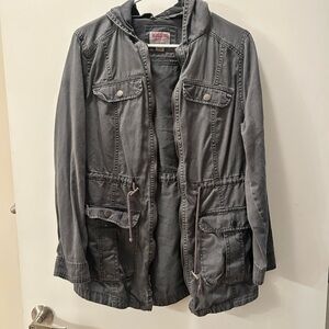 Mossimo Supply Co. Charcoal Utility Jacket